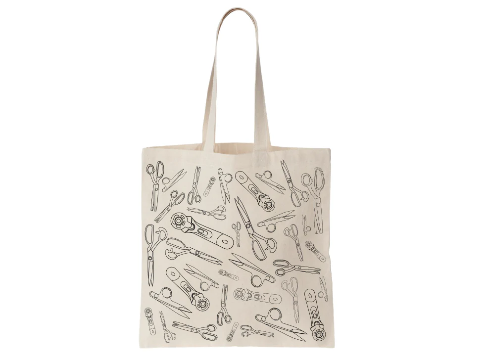 Anatomy of a Fabric Shear Tote Bag - Image 2